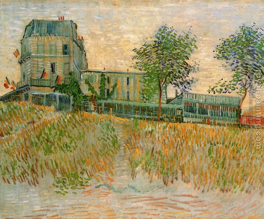 Vincent Van Gogh : Restaurant de la Sirene at Asnieres II